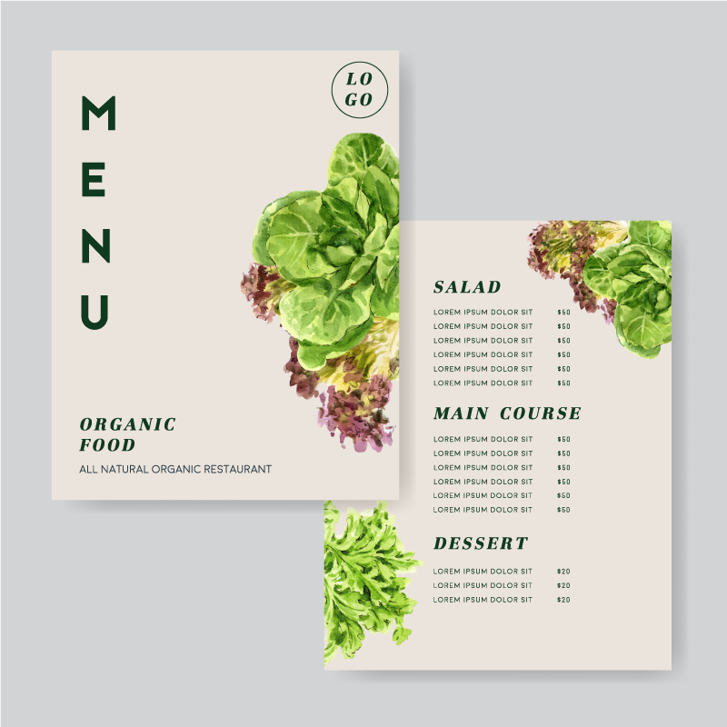Cetak Buku Menu Custom